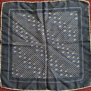 Beautiful blue scarf / pocket square